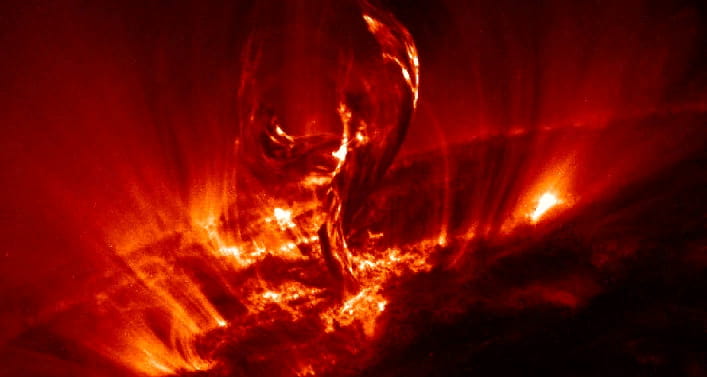 Вспышка на Солнце